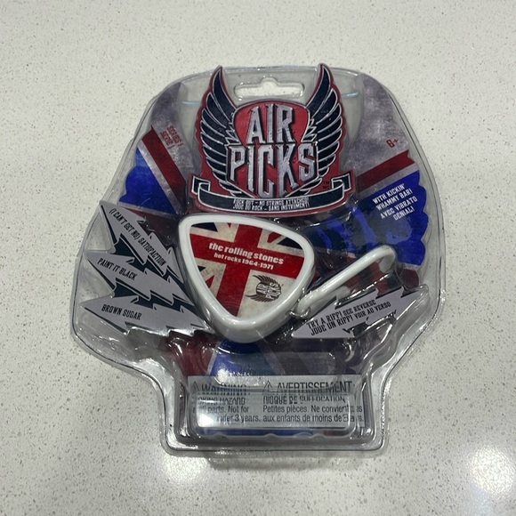 NIP Retro Air Picks Rolling Stones - Picture 1 of 10